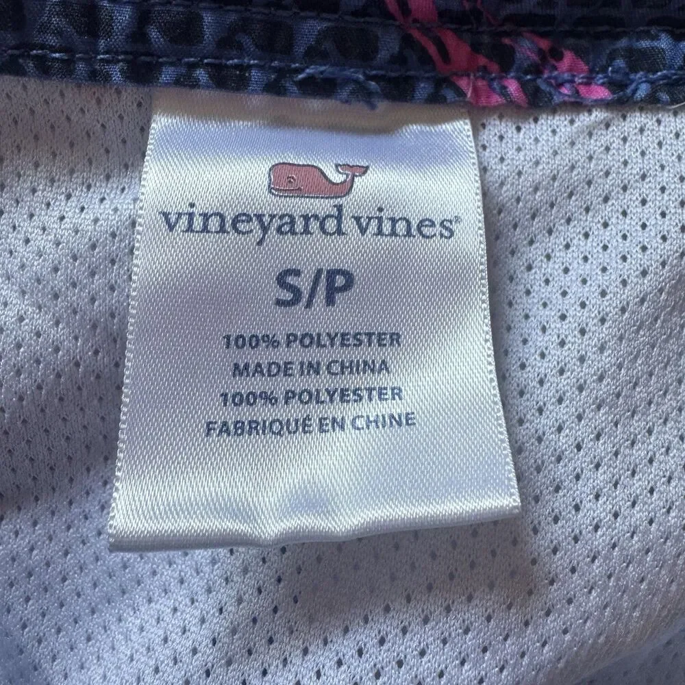 Vineyard Vines Island Trunk Hibiscus Floral Volley Swim Shorts Men’s S